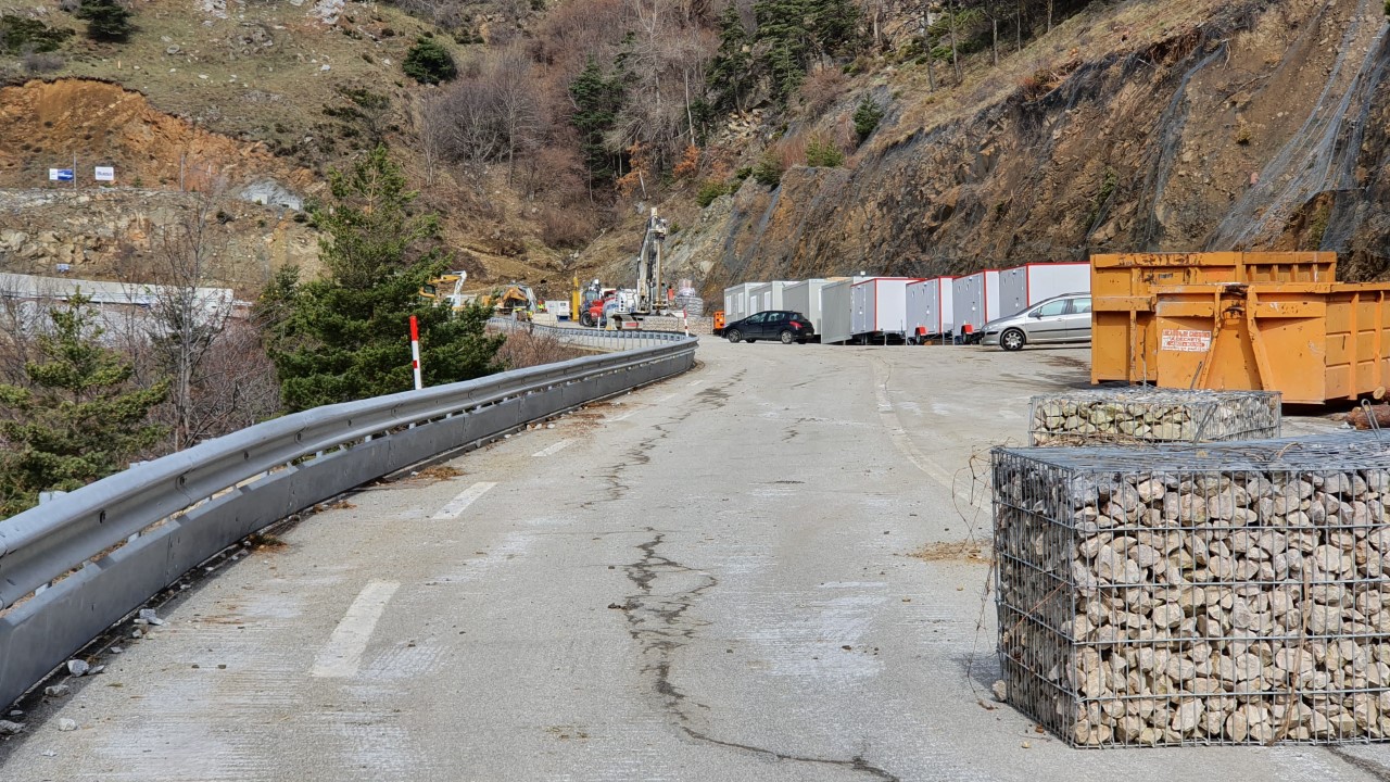 Covid-19 : arrêt des travaux sur la RN116