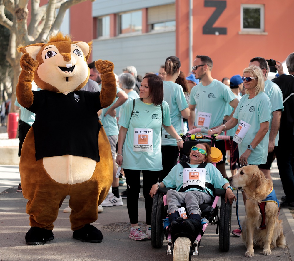 Succès pour la 3ème édition du parcours solidaire Run my Upvd