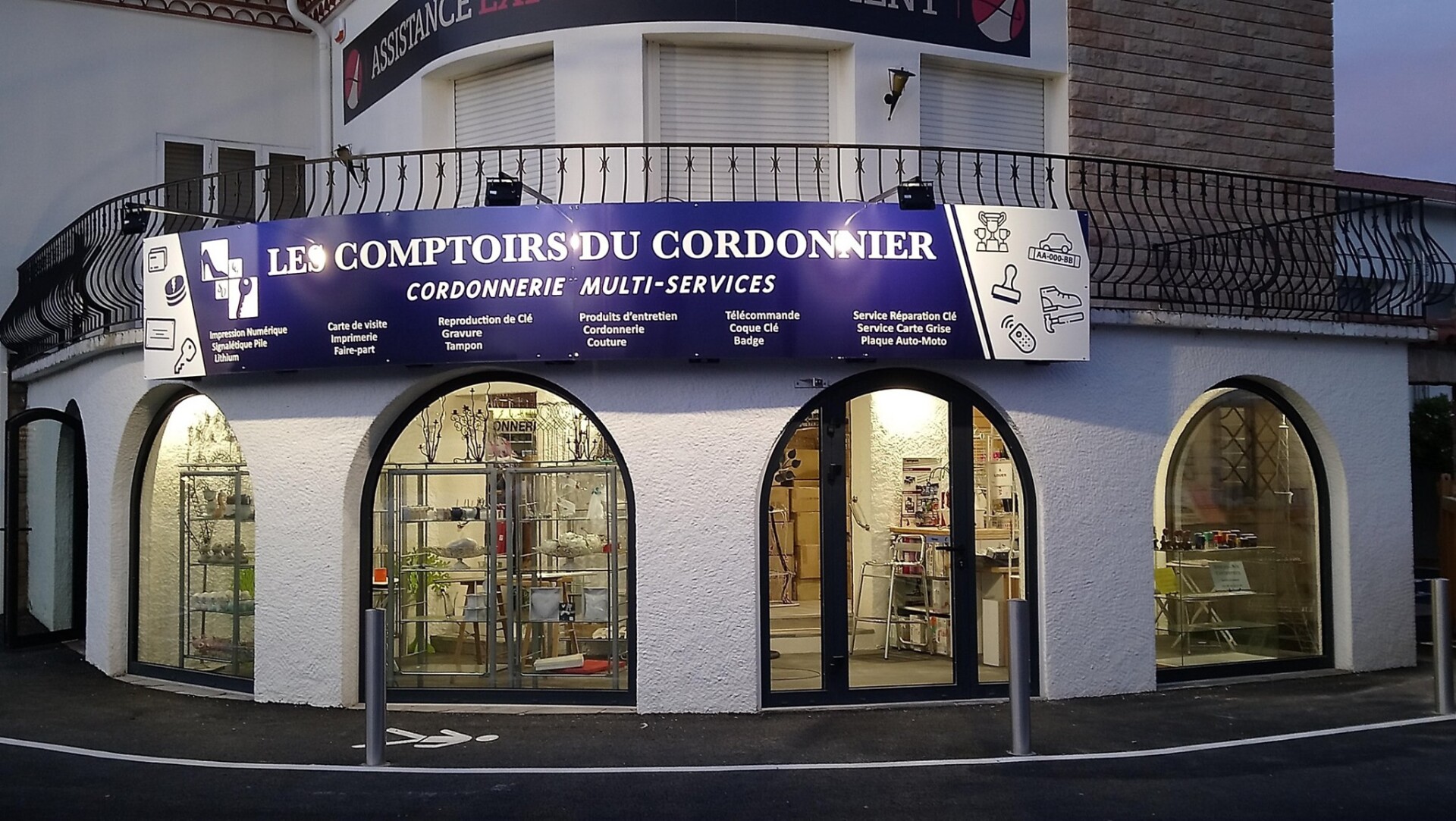 Ouverture de la 3ème cordonnerie Multi-services « Les comptoirs du Cordonnier » à Elne