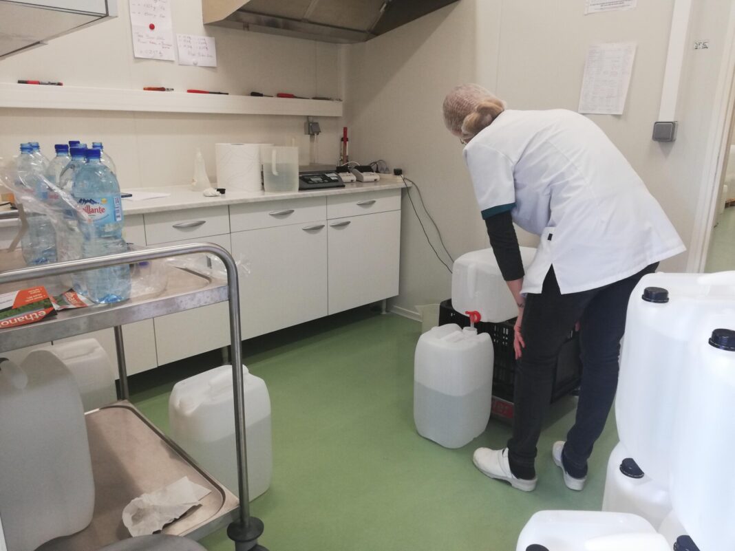 Solidarité Covid-19 un don pour offrir du gel hydroalcoolique aux structures médico-sociales