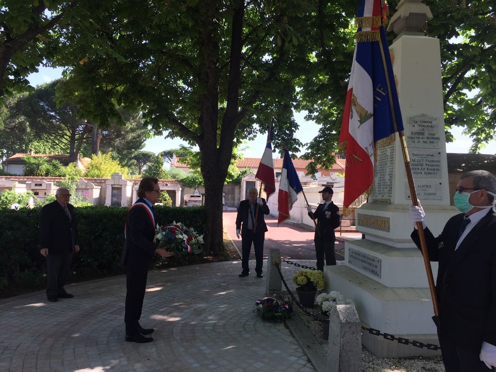 Toulouges/ Cérémonie du 8 Mai : la mémoire des morts pour la France honorée