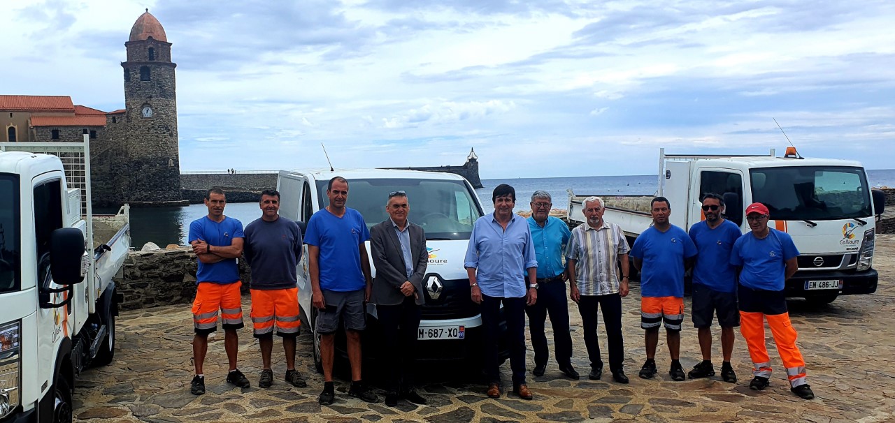 Collioure/ Trois nouveaux véhicules pour les services techniques