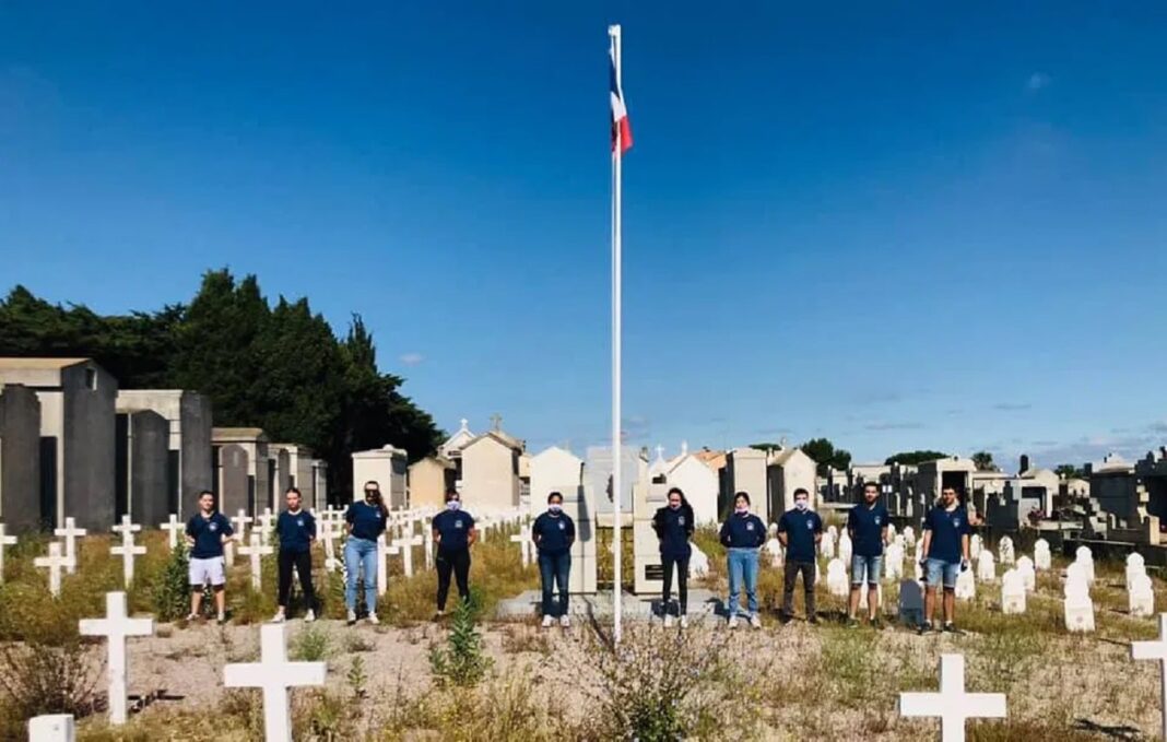 La Préparation Militaire Marine de Perpignan débarque dans le cimetière de l’Ouest4