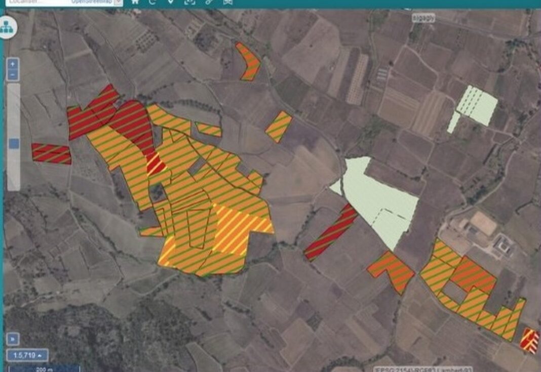 Mise à jour de Sig Agly outil cartographique pour la transmission des exploitations2