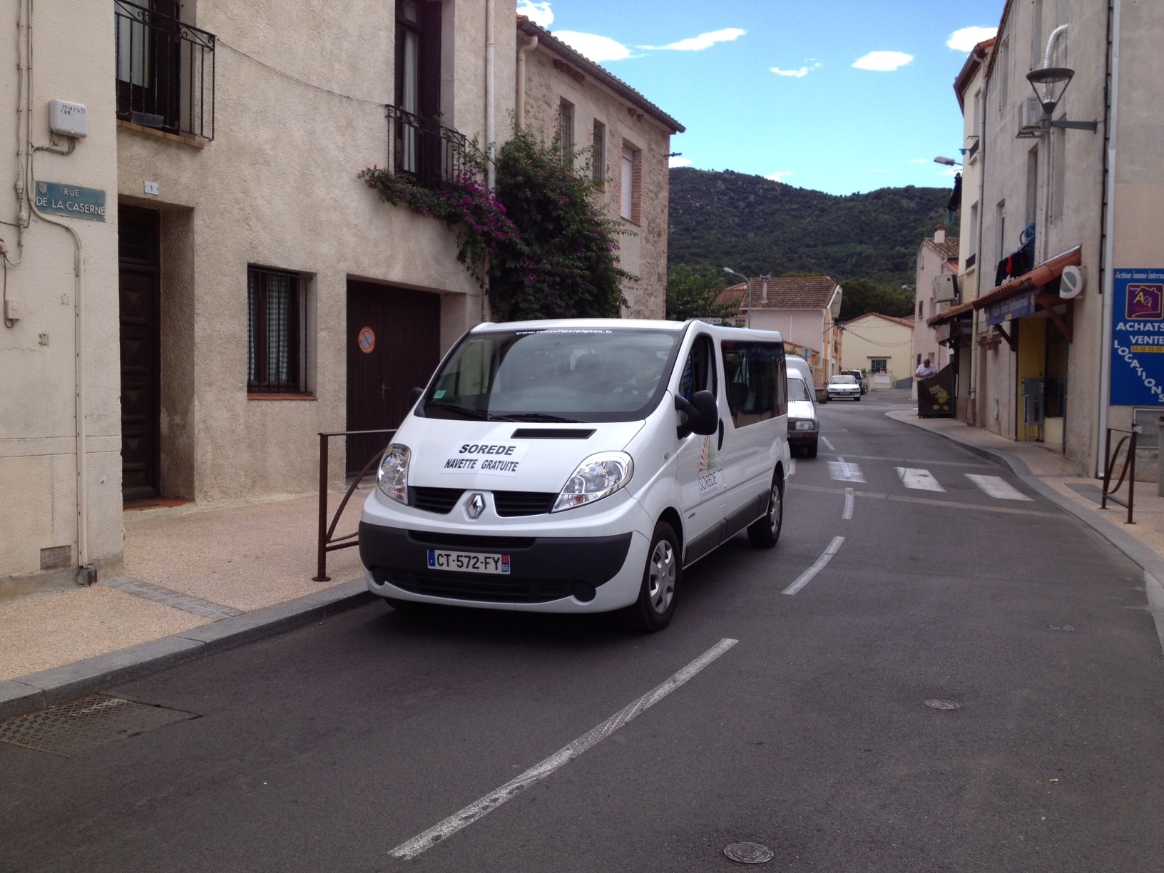 Reprise de la circulation de la navette communale sur la commune de Sorède