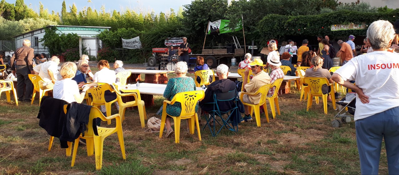 Forte mobilisation contre l’usine de bitume dans Perpignan ce 14 juillet