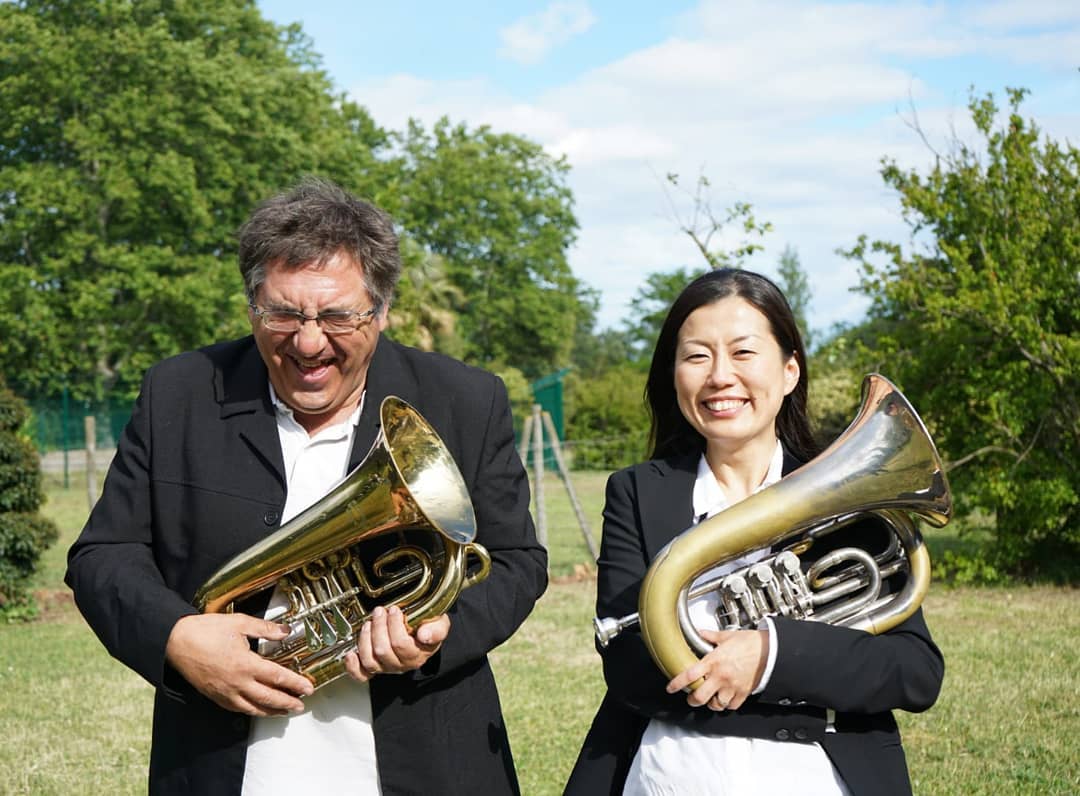 Le premier concert dans le Parc Palauda à Thuir