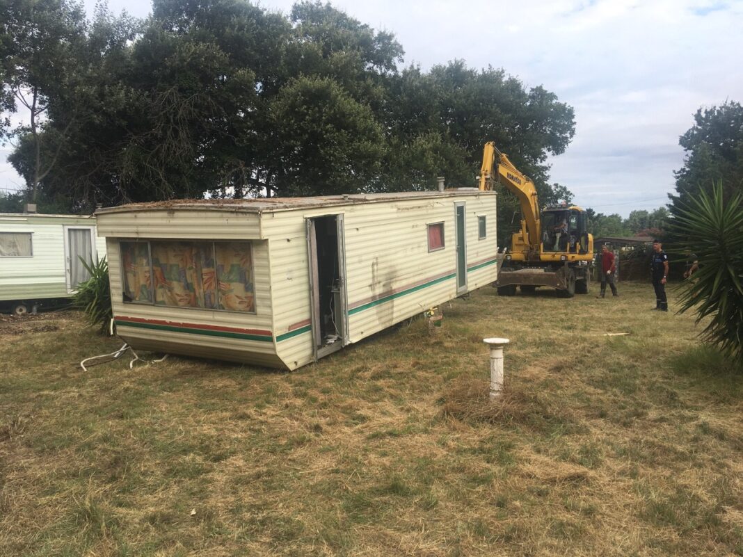 Opération de lutte contre la cabanisation sur Argelès sur Mer