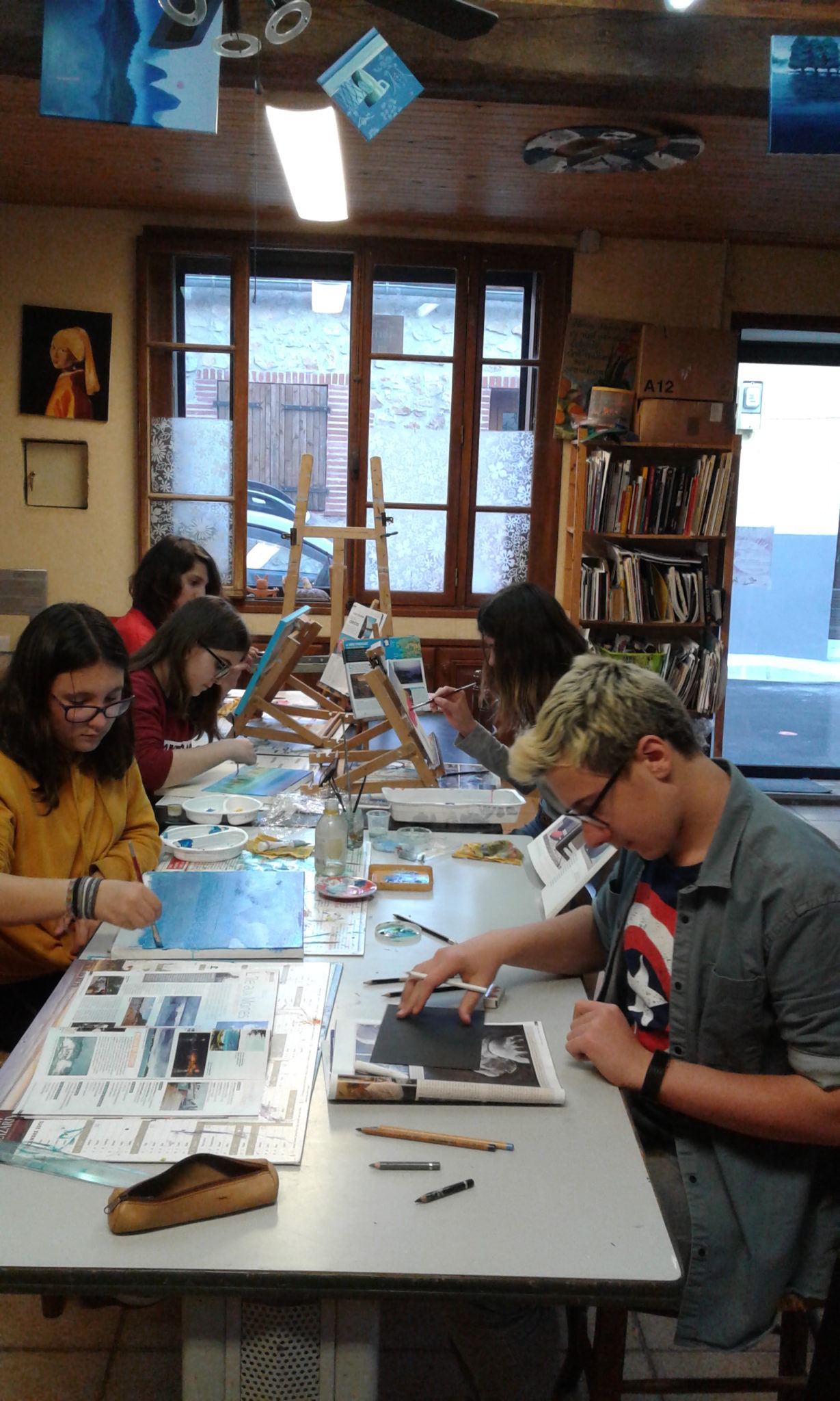 Estagel : stages arts plastiques chez Marguerite