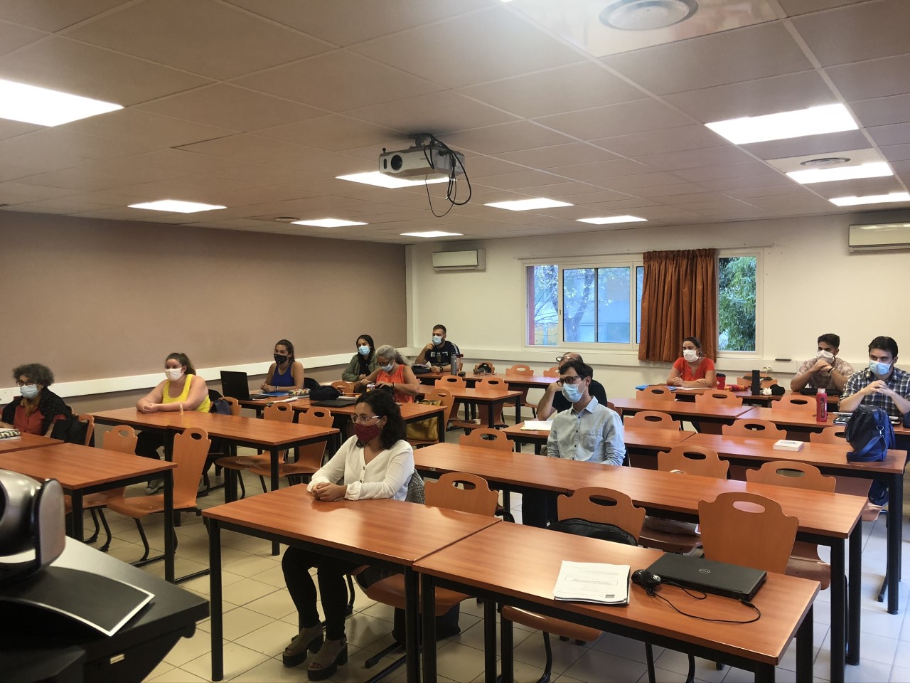 Jordi Cabré, prix Sant Jordi 2018, fait un atelier de lecture avec les étudiants de l’Ifct