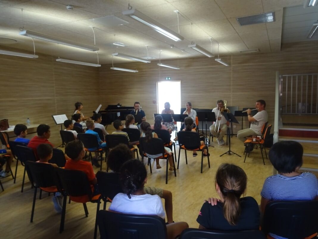 L’antenne Agly du conservatoire s'ouvre aux écoliers2