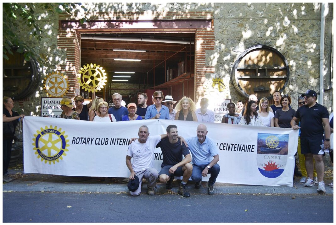 Le Rotary Club de Canet-en-Roussillon, célèbre ses Vendanges annuelles