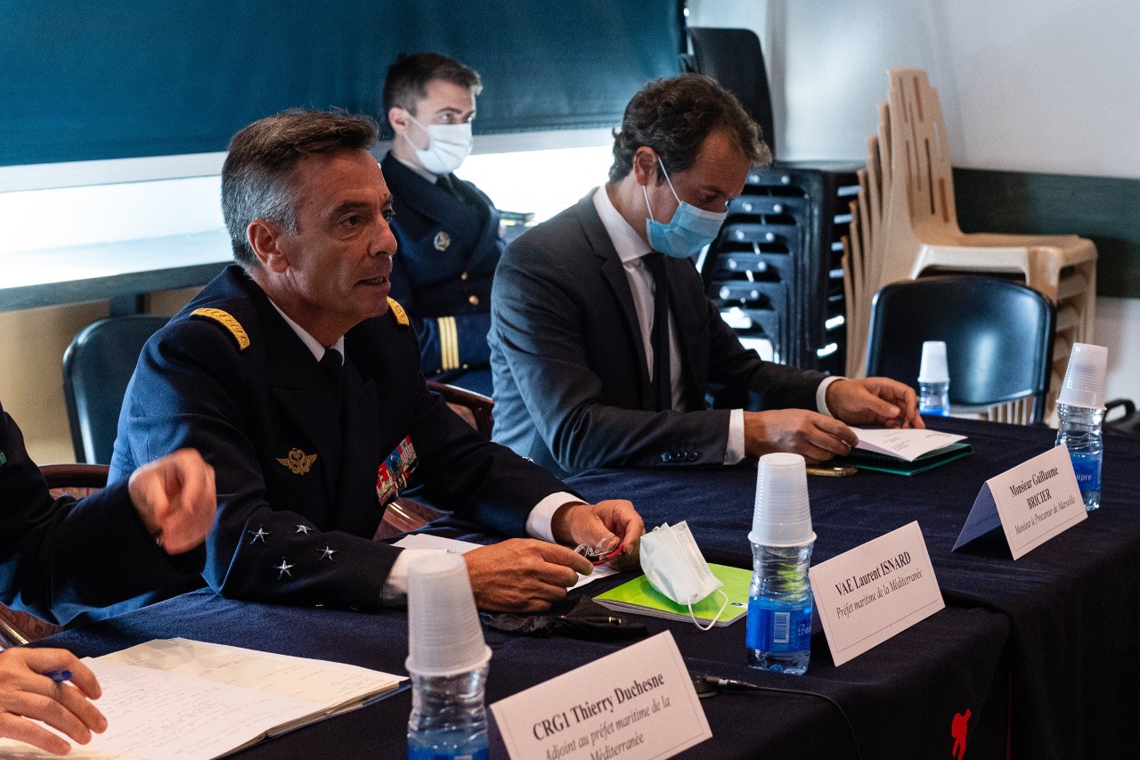 Conférence maritime régionale de la Méditerranée (Cmr) à la préfecture maritime