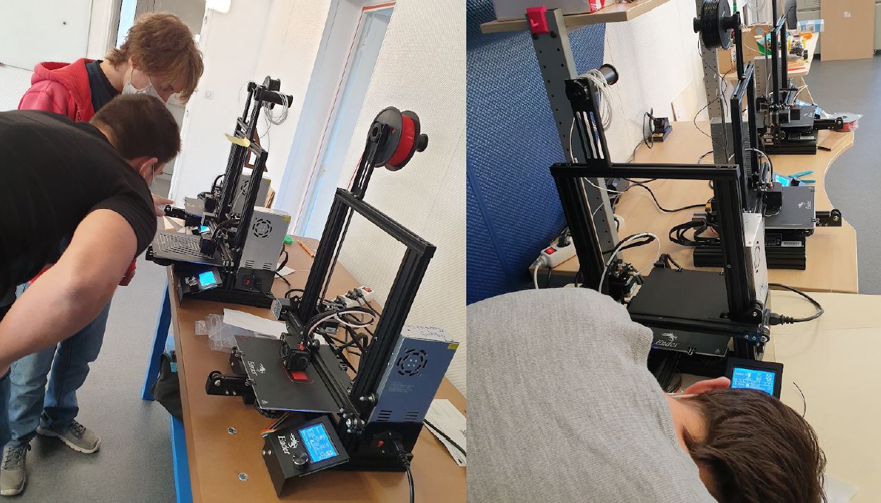 Des imprimantes 3D pour équiper les élèves de la Prépa Imerir Coder/Maker