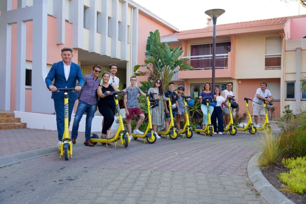 Les trottinettes électriques Wind ont connu un véritable succès tout l'été au Barcarès2