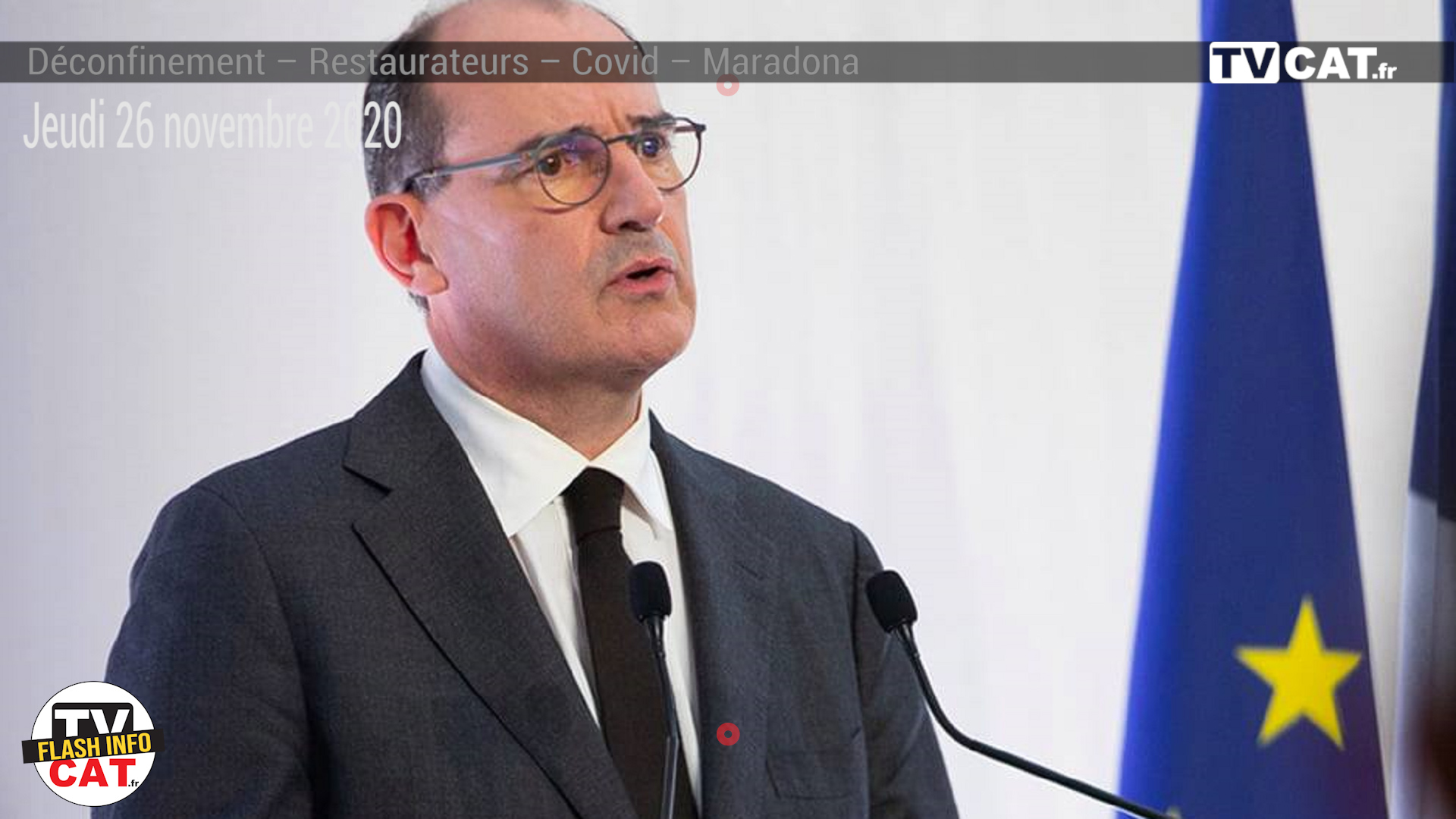 #317 La prise de parole de Jean Castex attendue en fin de matinée – #Flashinfo #TVCAT