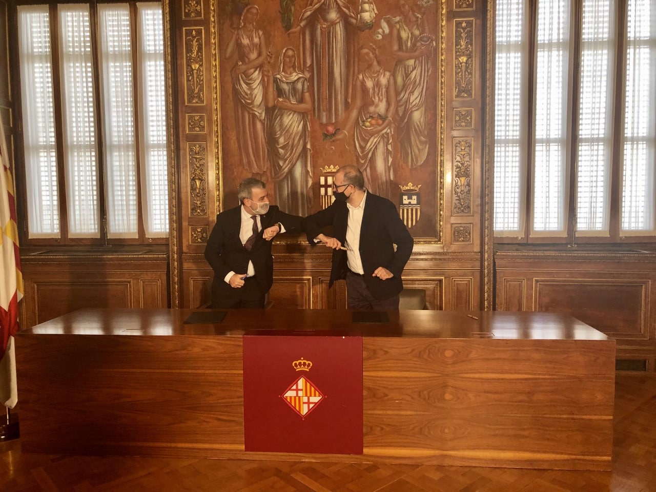 L’Ajuntament de Barcelona acorda amb el Col·legi de Periodistes de Catalunya reforçar la digitalització, formació i assessorament laboral del sector