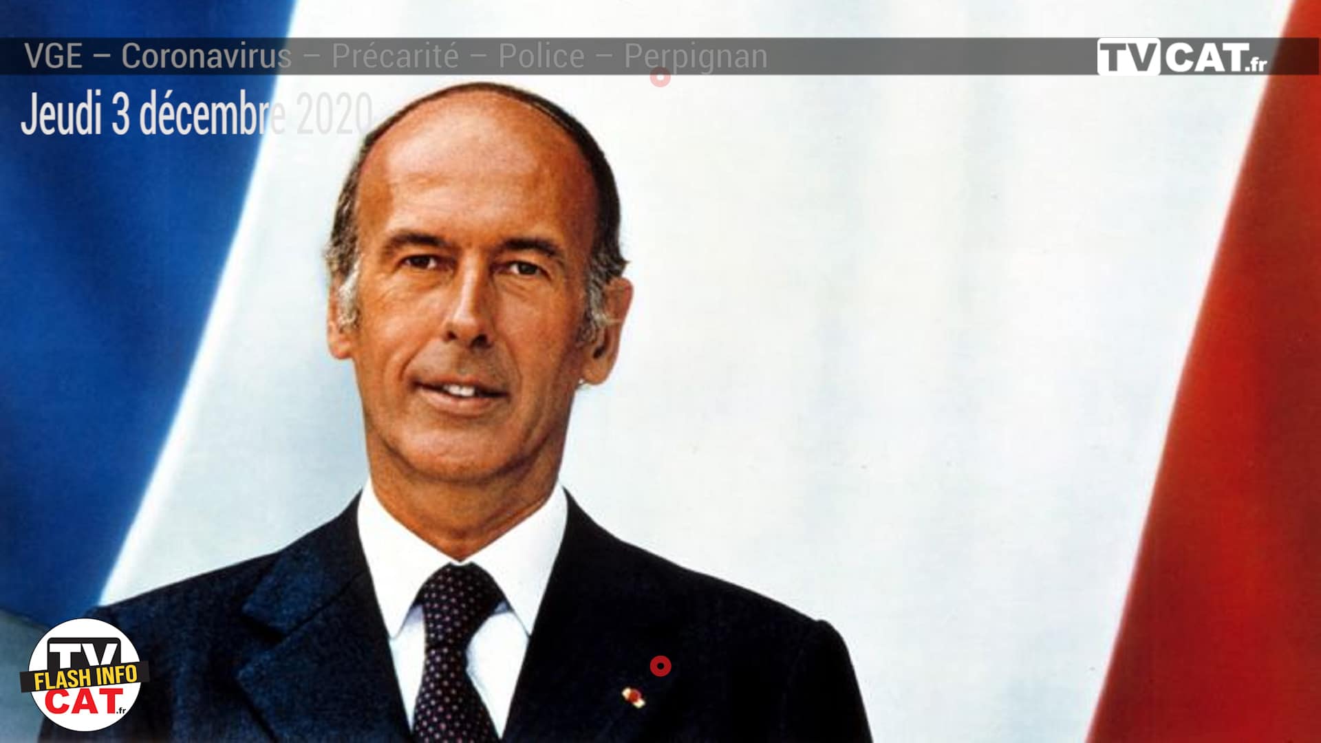 #322 Valéry Giscard d’Estaing nous a quitté – #Flashinfo #TVCAT
