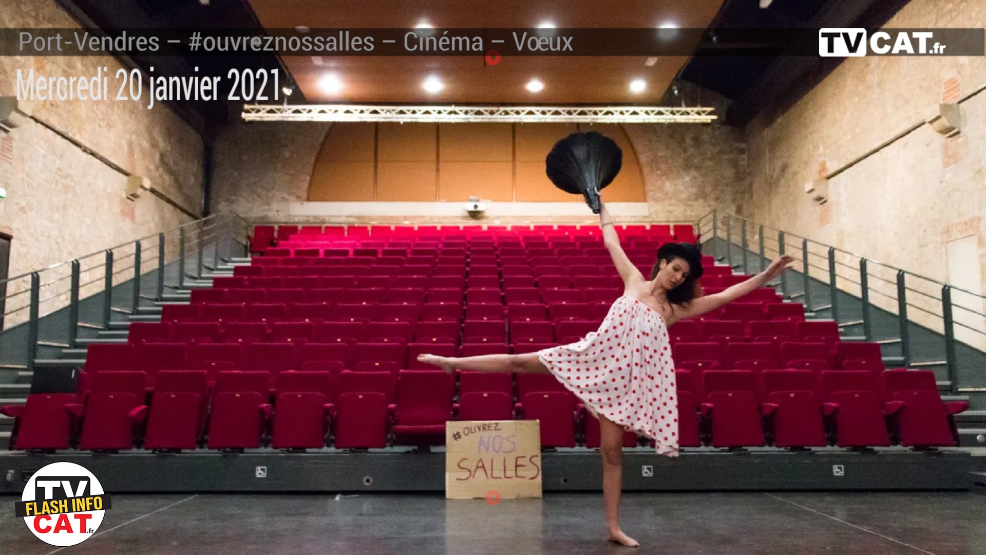 #349 #ouvreznossalles : Le mouvement Intermittent 66 agit – #Flashinfo #TVCAT