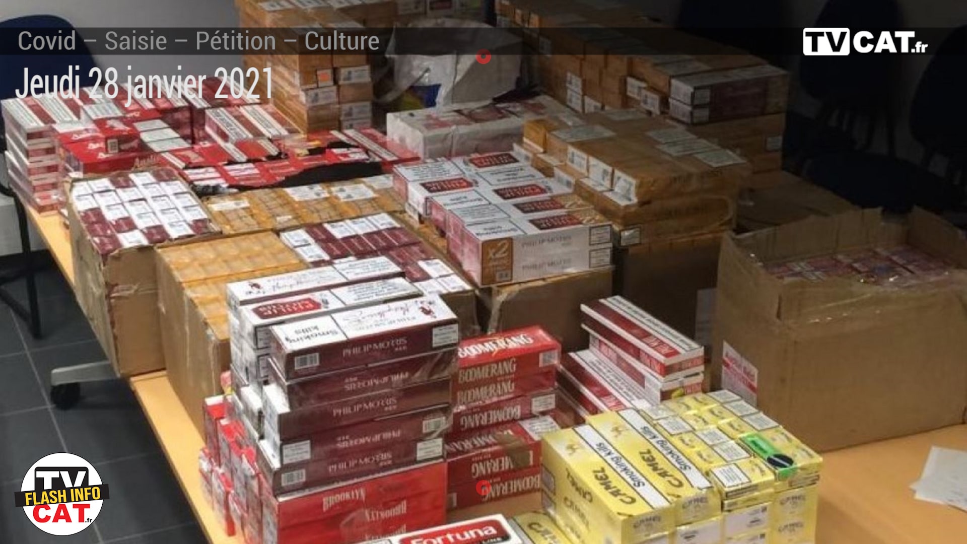 #355 Frontières France/Andorre : 352 kg de cigarettes saisies – #Flashinfo #TVCAT