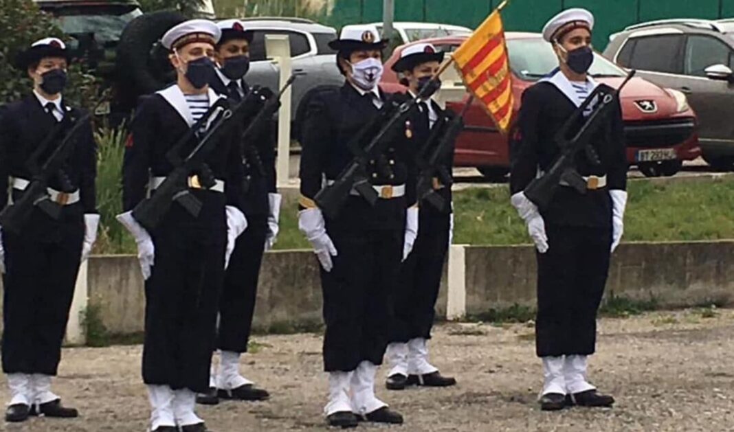 Présentation au fanion pmm à Perpignan5