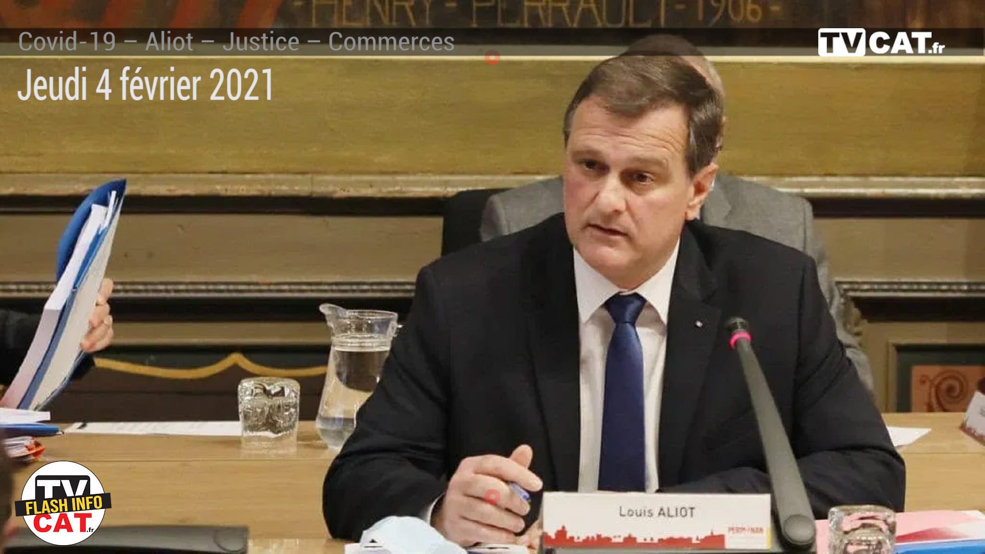 #360 Louis Aliot, maire de Perpignan, déclaré cas-contact au Covid-19 – #Flashinfo #TVCAT