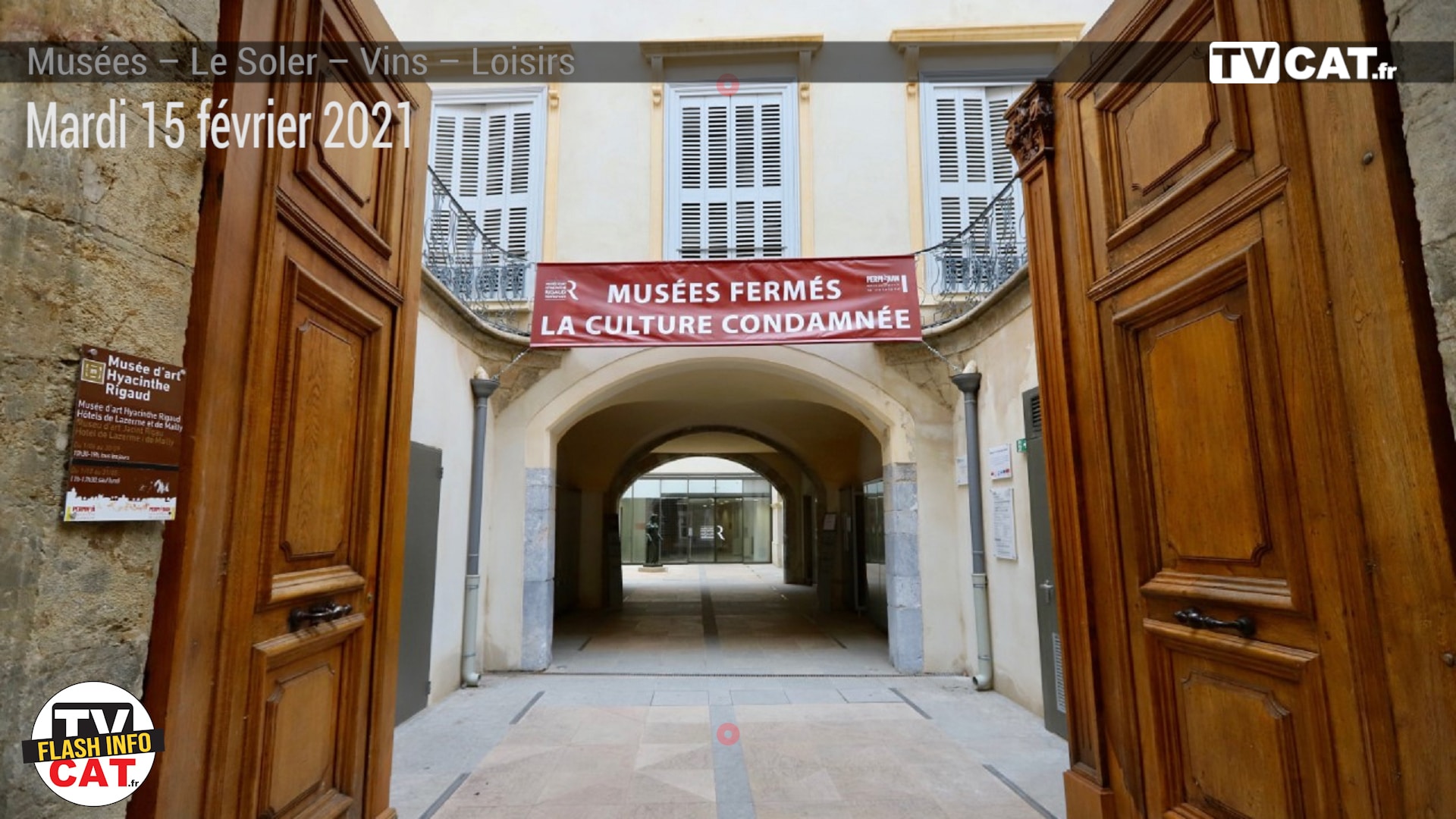 #367 Le tribunal administratif de Montpellier ferme les musées de Perpignan – #Flashinfo #TVCAT