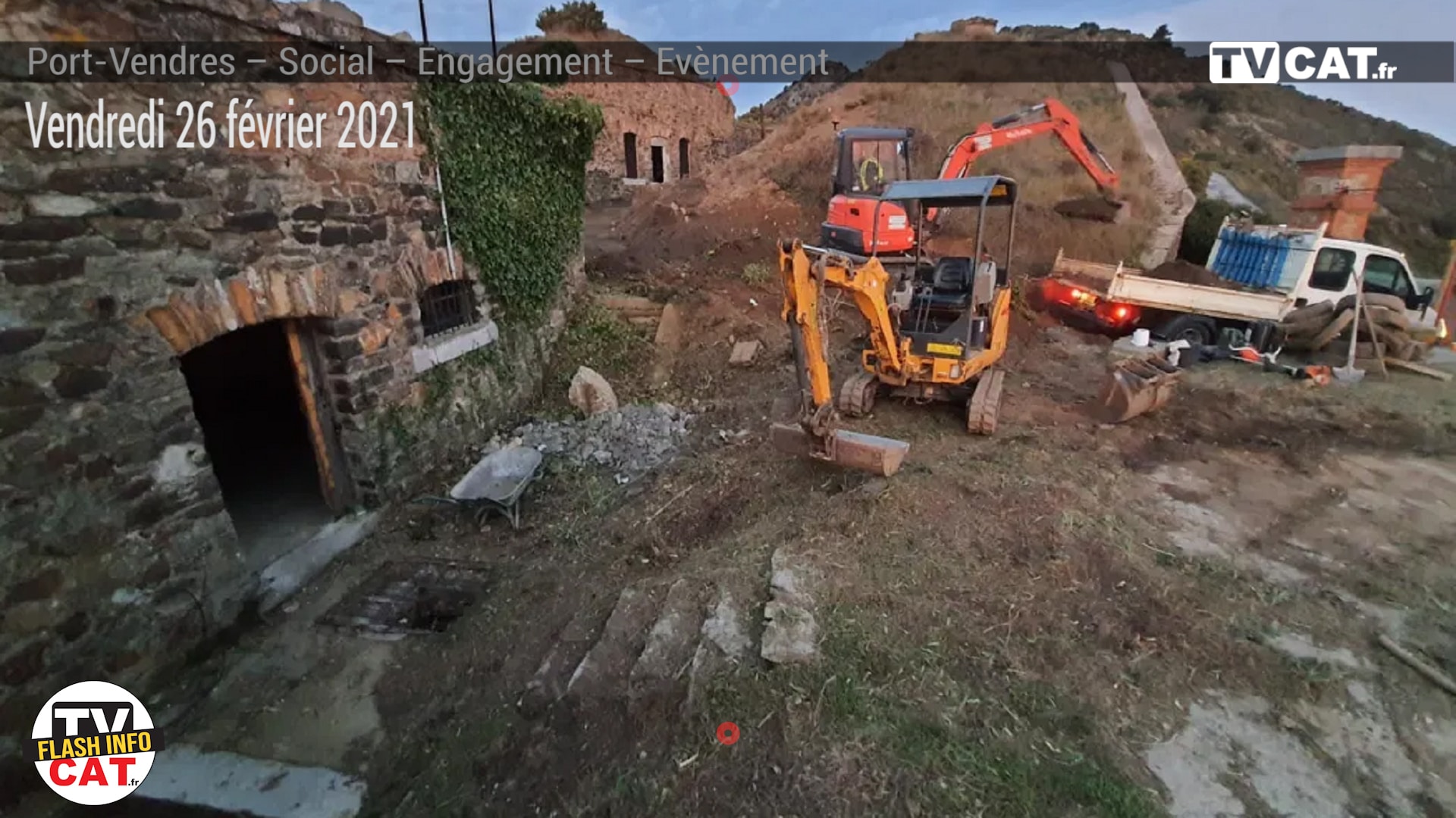 #374 Port-Vendres : Le patrimoine architectural et historique est une des priorités pour la municipalité – #Flashinfo #TVCAT