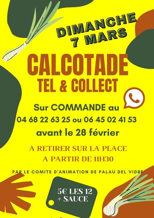Calçotada de Palau del Vidre à emporter