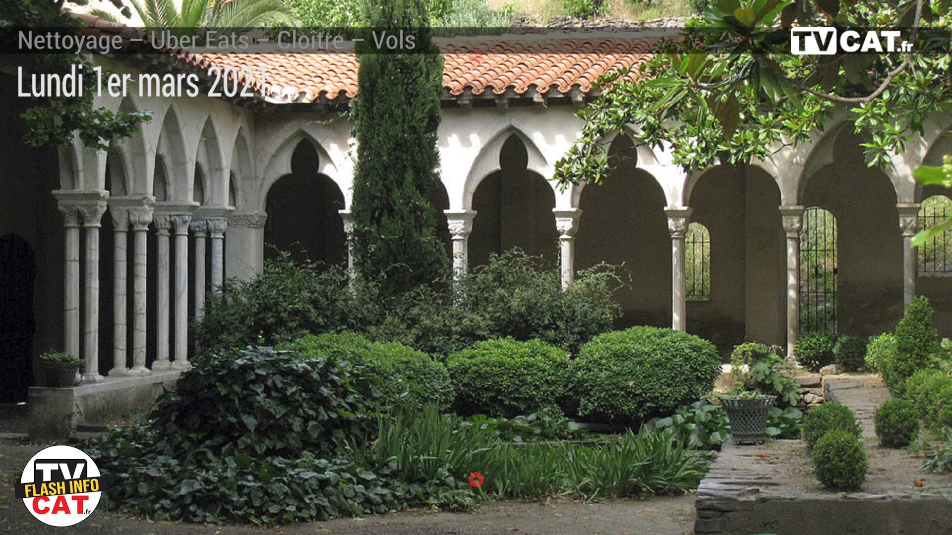 #375 Cloître de Collioure : Des rénovations en cours – #Flashinfo #TVCAT