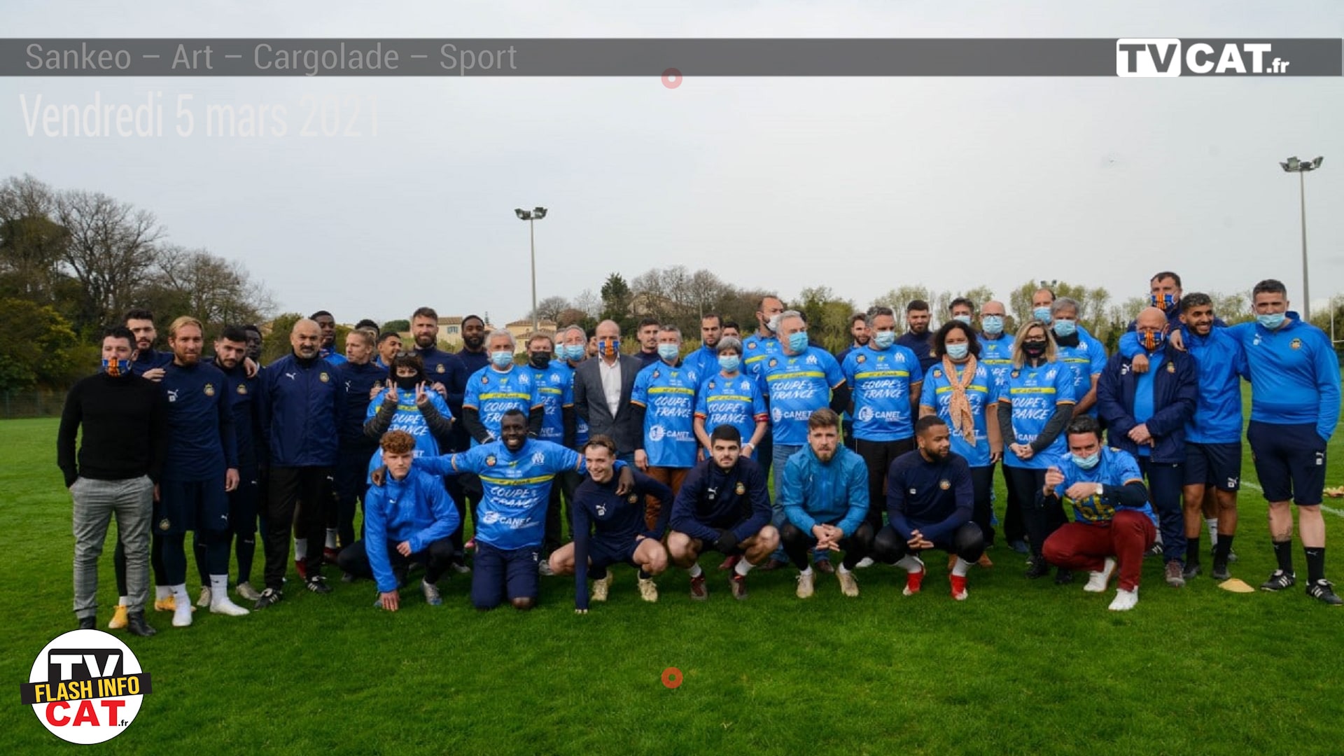 #379 Évènement sportif : Canet-en-Roussillon face à l’OM – #Flashinfo #TVCAT