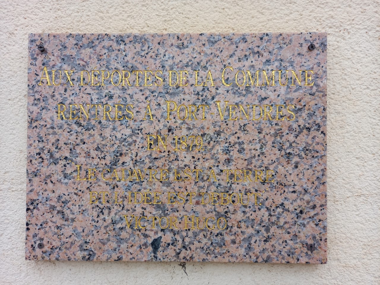 Libre Pensée 66 commémore les 150 ans de la Commune