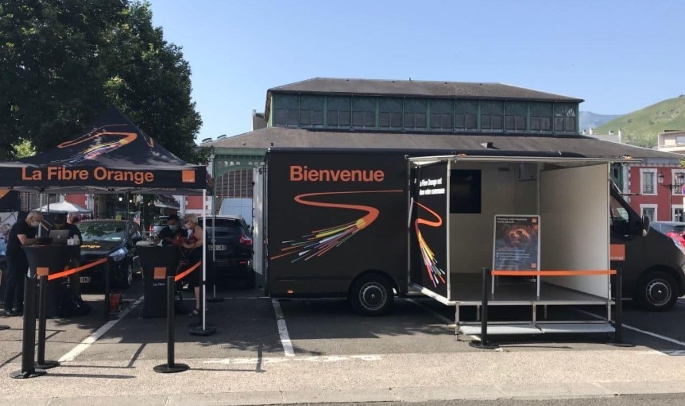 Le camion Orange Fibre sera présent à Elne le 23 avril