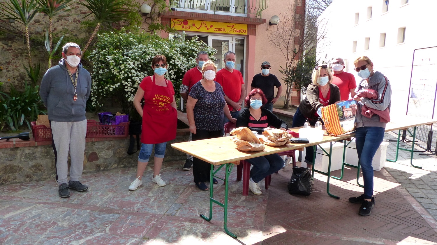 Omelette de Pâques « spécial COVID » à Palau del Vidre