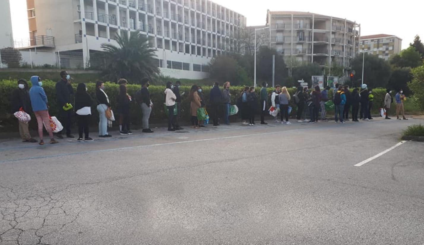 Collectes et distributions en faveur des étudiants les plus précarisés #FlashInfo #TVCAT