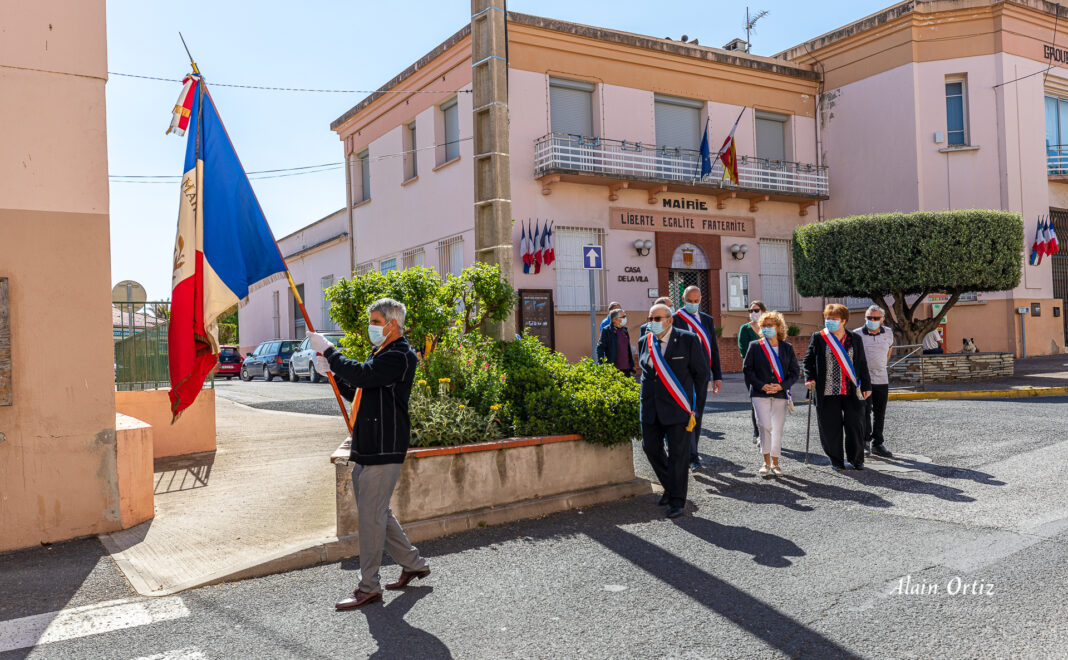 1 Cérémonie 8 mai Vinça 08 05 2021 Alain Ortiz _OTZ6075