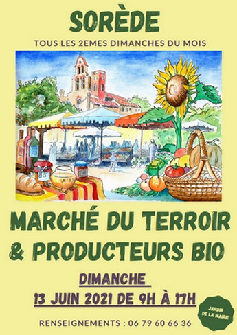 Marché du Terroir et Producteurs Bio à Sorède