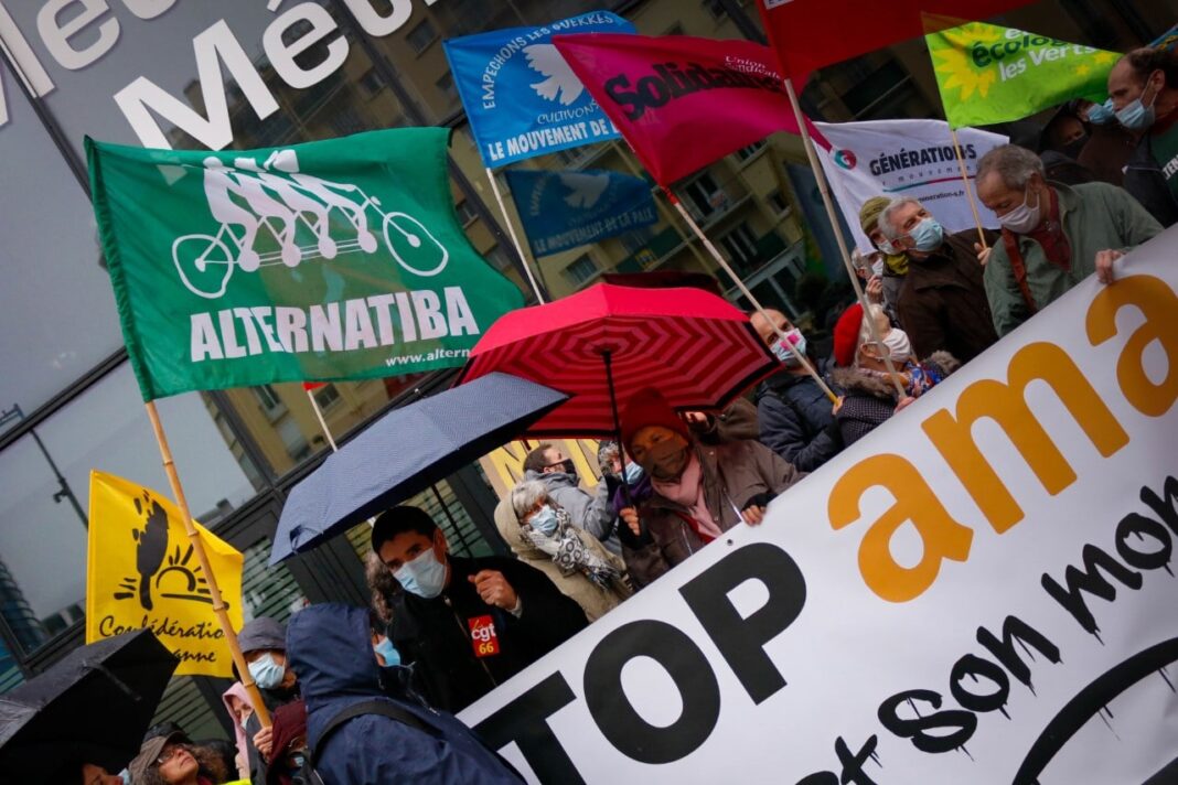 Alternatiba66 La communauté urbaine Perpignan Méditerranée Métropole ouvre la porte au prédateur Amazon