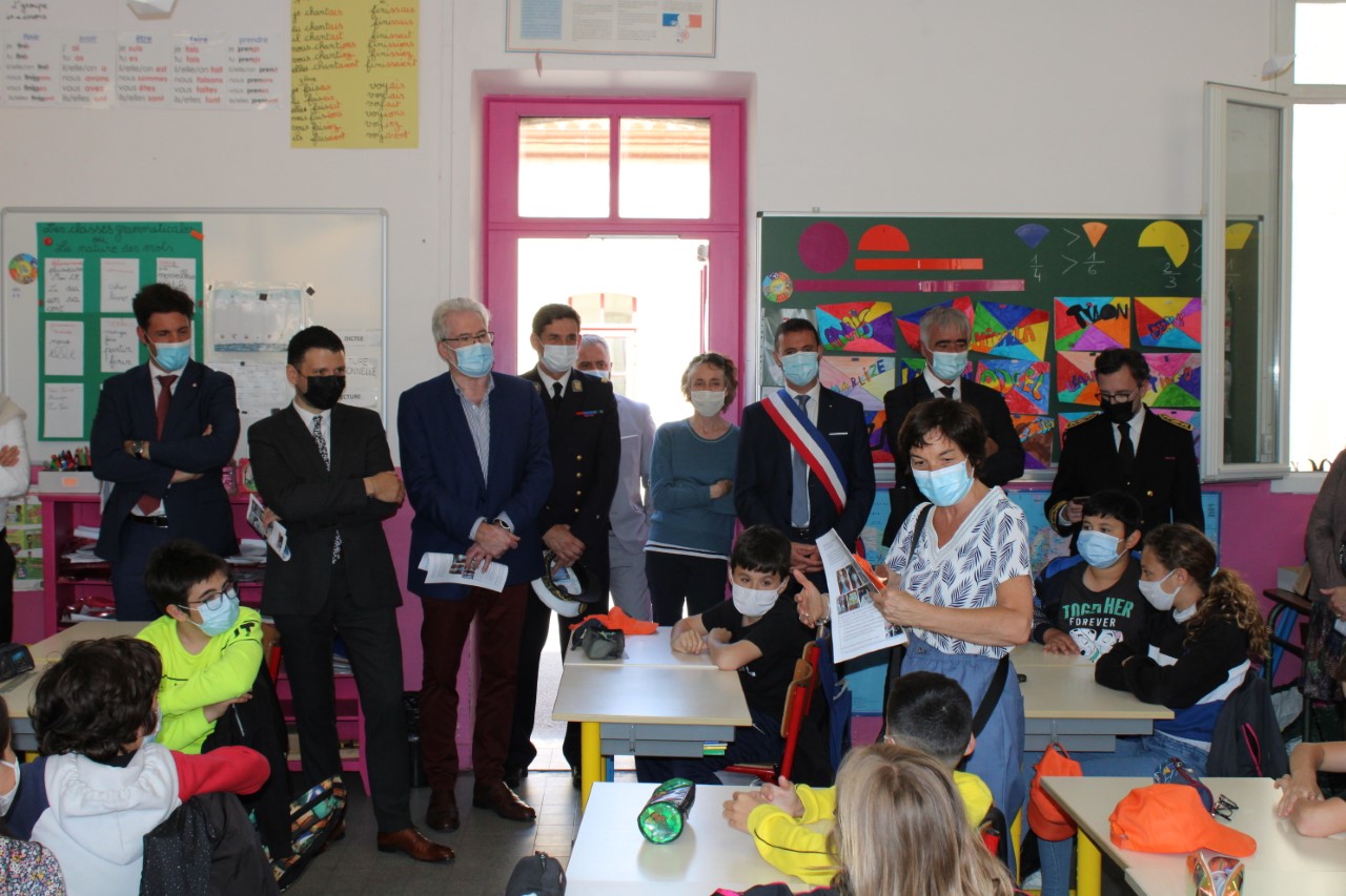 Annick Girardin, Ministre de la Mer, en visite officielle sur la Côte Vermeille