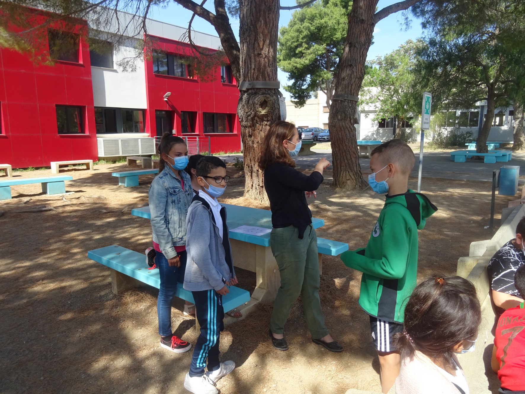 Les CM2 de Rivesaltes à la découverte du collège Joffre