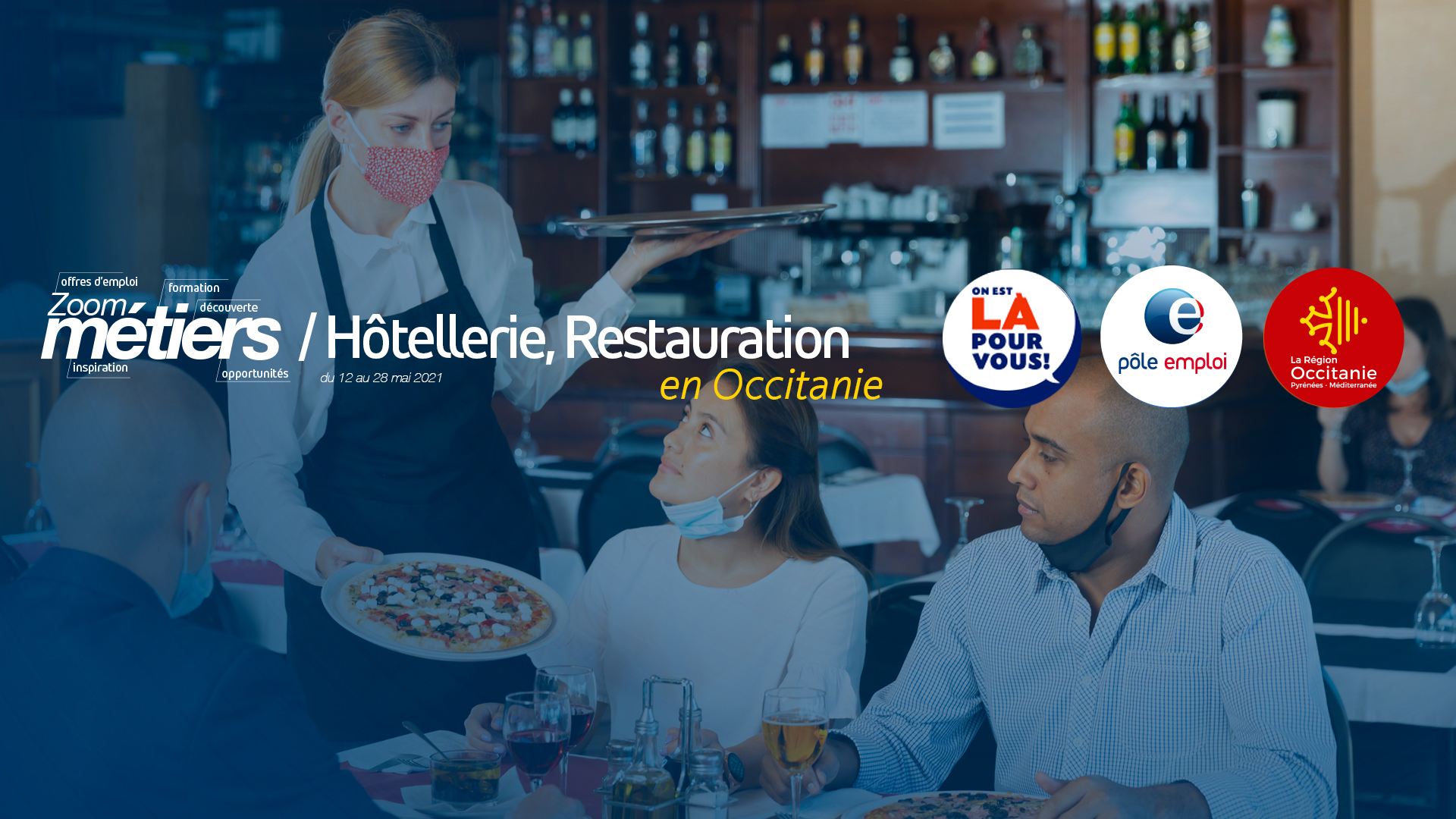 Réouverture des cafés & restaurants/ La Région Occitanie et Pôle emploi lancent une opération de formations flash pour faciliter la reprise