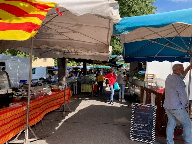 marché de Sorède, photo mairie