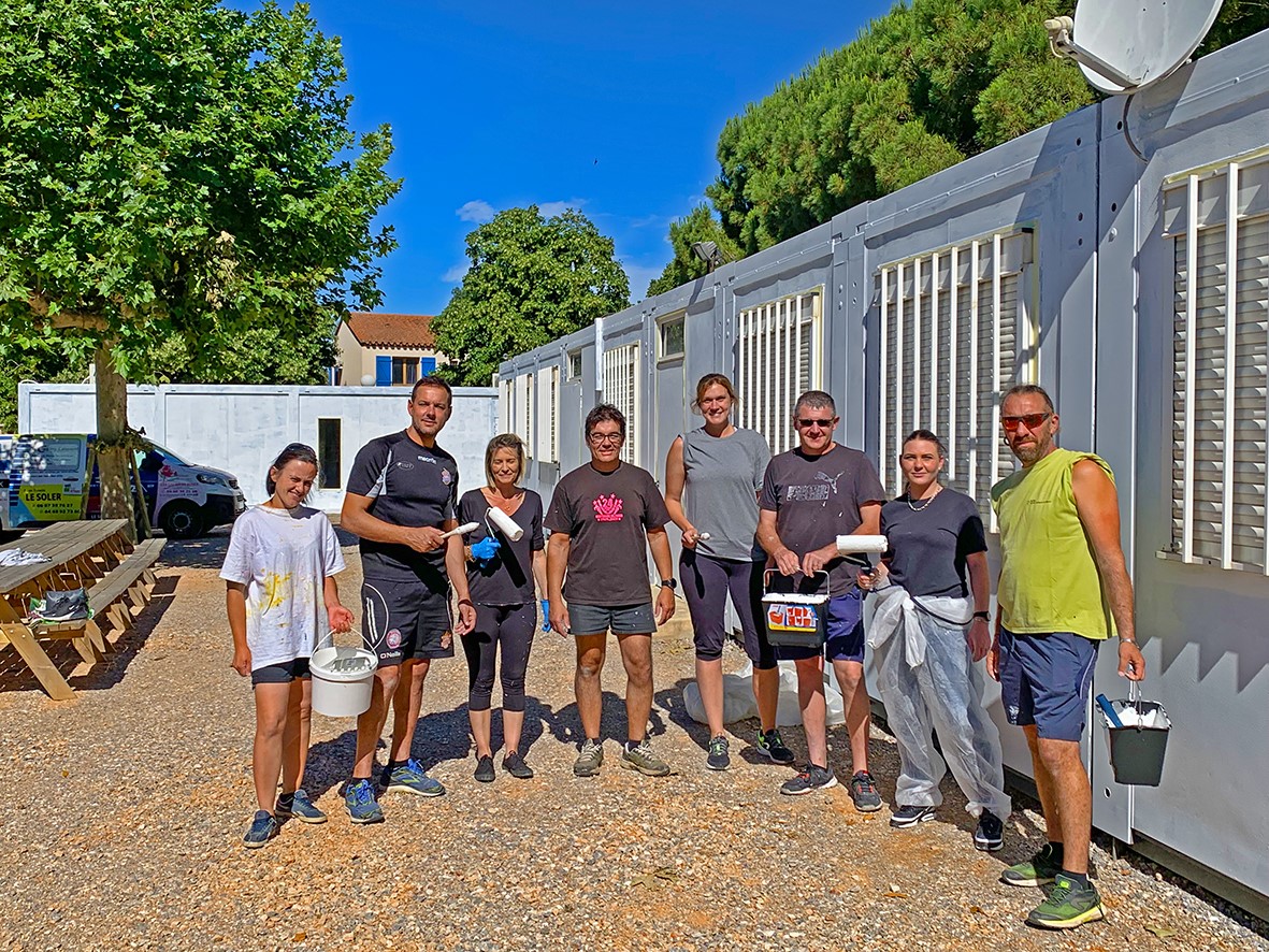 Travaux d’embellissement du Point Jeunes du Soler : les animateurs et les élus se mobilisent !