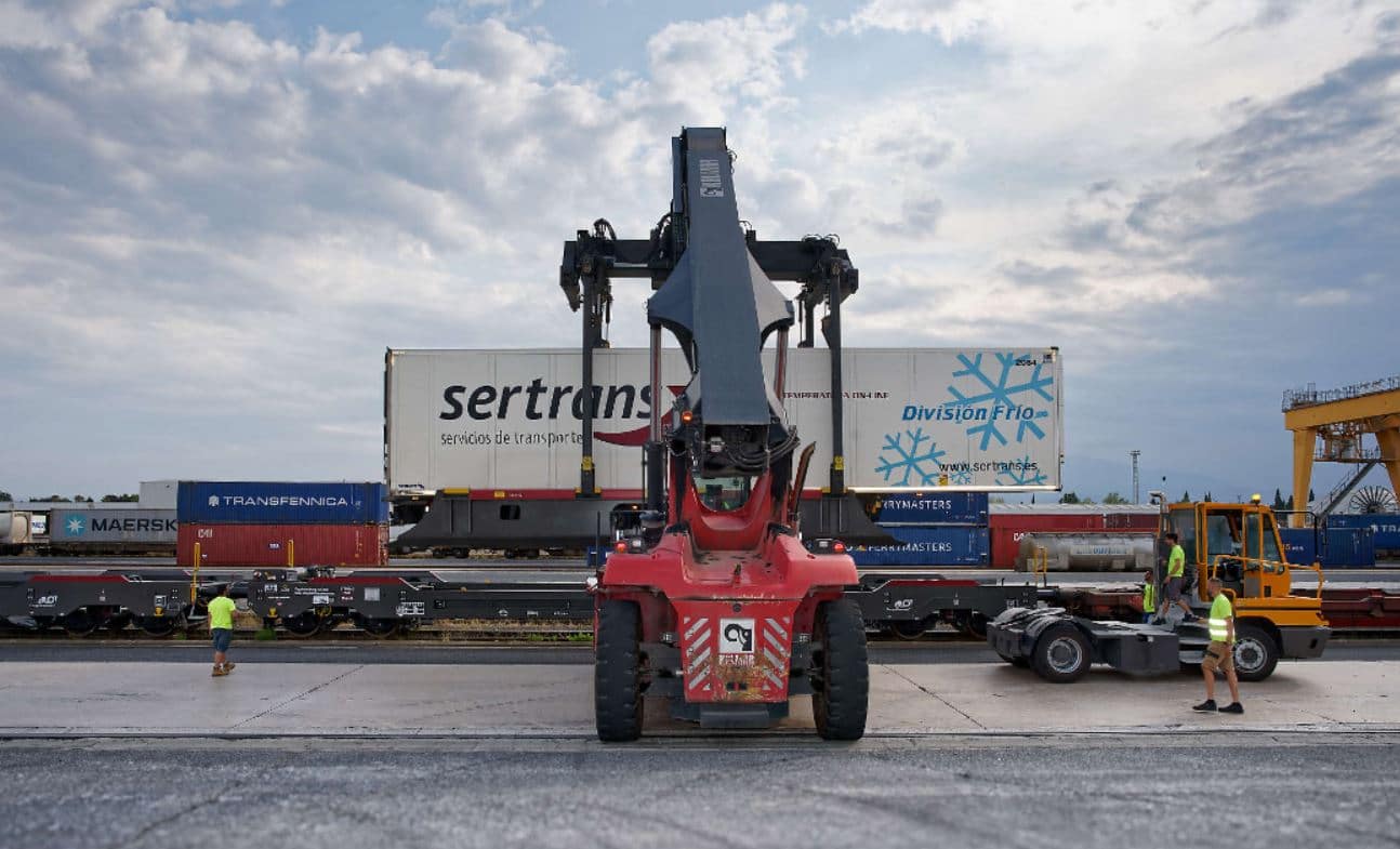 CargoBeamer a inauguré sa première autoroute ferroviaire en France entre Perpignan et Calais ce 20 juillet
