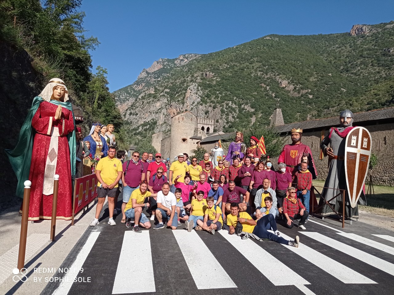 Federació Gegantera/ Une haie d’honneur pour le Tour de France !