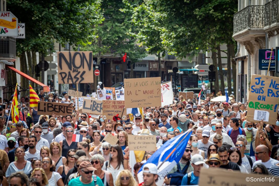 Manifestation des Anti-pass : Affluence record à Perpignan