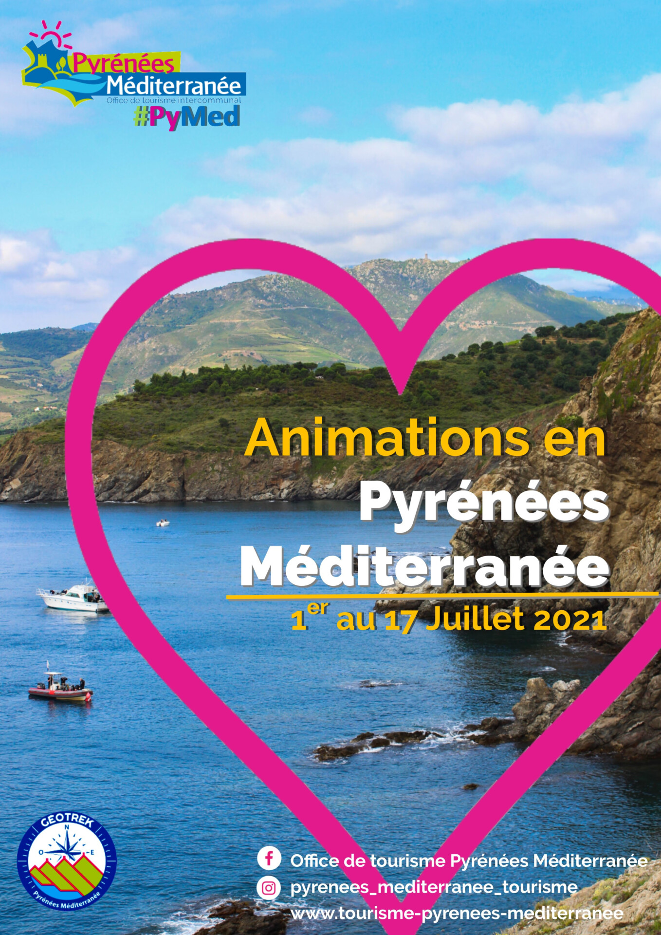 Office de Tourisme intercommunal Pyrénées Méditerranée Juillet 2021.