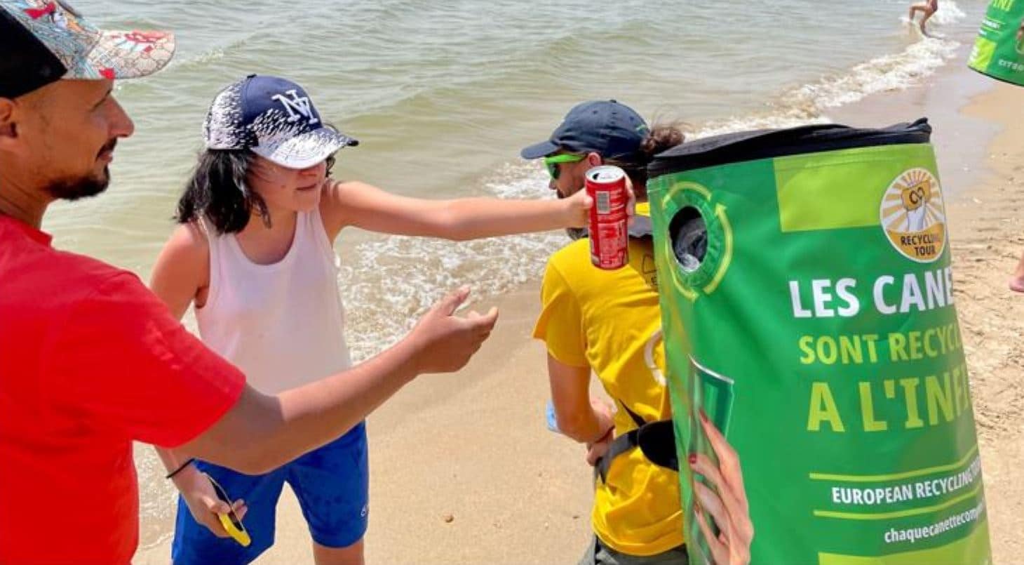 J-3 avant que « Chaque Canette Compte » débarque sur les plages pour collecter les canettes des vacanciers !
