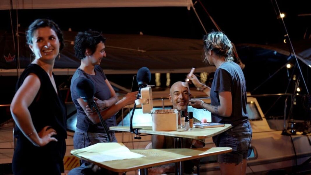 Grain de Sel, Plateau TV écolo et culturel en bateau ! Retour sur la 1ère session de tournages...5