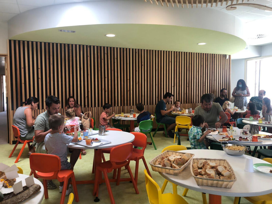 Avant-première pour le restaurant scolaire Pau Casals